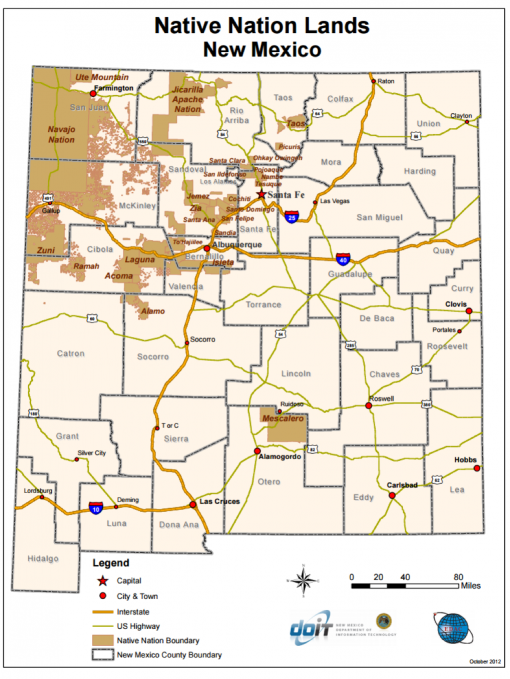 The Power of Mapping: Needs Assessment for NDIA Pilot Corps New Mexico ...